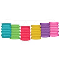 Lantern garland, 3.6 m, colour mix - Garland