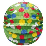 Lantern Round, O24cm, Party, Green - Chinese Lantern