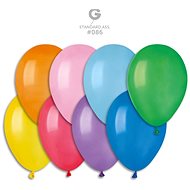 Inflatable Balloons, 21cm, Mixed Colours, 20pcs - Balloons