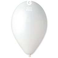 Inflatable Balloons, 26cm, White, 10pcs - Balloons