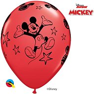 Inflatable Balloons, 30cm, Red, Mickey Mouse, 6 pcs - Balloons
