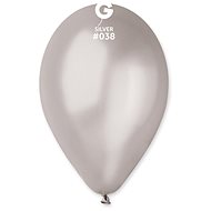 Inflatable Balloons, 30cm, Metallic Silver, 10pcs - Balloons