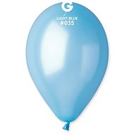 Inflatable Balloons, 30cm, Metallic Light Blue, 10pcs - Balloons