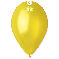 Inflatable Balloons, 30cm, Metallic Yellow, 10pcs - Balloons