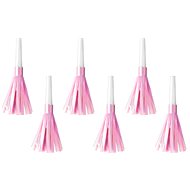 Party blowers, metallic, light pink, 6pcs - Party Accessories