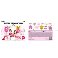 Party Set, Decoration Set, Princess Design - Gift Box