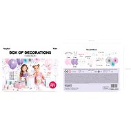 Party Set, Decoration Set, Unicorn Design - Gift Box