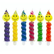 Cake Candles, Smiles in Caps, 6 pcs - Candle