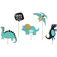 Grooving decoration for cake, Dino, animals, 5pcs - Cake Decoration