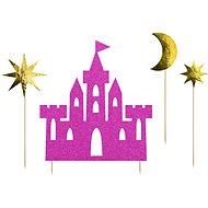 Grooving decoration for cake, Princess, castle, 4pcs - Cake Decoration