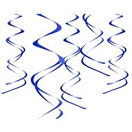 Hanging decoration, blue, 5pcs - Party Accessories