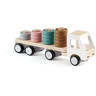 Aiden Truck with Rings Wooden - Wooden Toy
