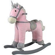 Kôň hojdací ružový jednorožec - Hojdacia hračka