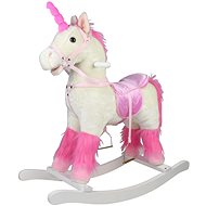 Rocking horse white plush - Rocker