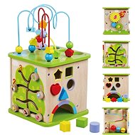 Wooden Interactive Cabinet Sun Baby - Wooden Toy