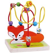 Wooden maze fox sun baby AB3348, E01.014.1.1 - Wooden Toy