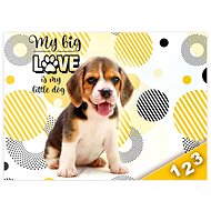 MFP Number Folder Dog - Desky na sešity