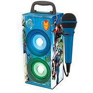 Lexibook Avengers Mini-Hifi-Tower mit Bluetooth-Mikrofon - Musikspielzeug