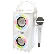 Lexibook iParty Tragbarer Bluetooth-Lautsprecher mit Mikrofon und Lichteffekten - Musikspielzeug