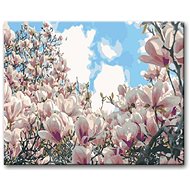 Painting by Numbers - Blooming Magnolia - Painting by Numbers