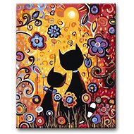 Painting by Numbers - Two Cats - Painting by Numbers