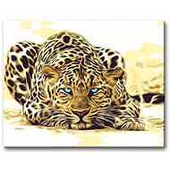 Painting by Numbers - Lurking Leopard - Painting by Numbers