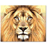 Painting by Numbers - Lion's look - Painting by Numbers