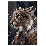 Painting by numbers - Lynx in winter - Painting by Numbers