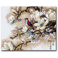 Painting by Numbers - Bird in the Branches - Painting by Numbers
