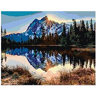 Painting by Numbers - Snowy Mountains - Painting by Numbers