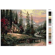 Painting by Numbers - Log Cabin - Painting by Numbers