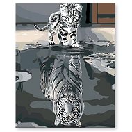 Painting by Numbers - Kitten or Tiger - Painting by Numbers
