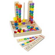 Stacking of Wooden Beads - Wooden Toy