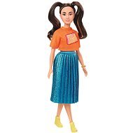 Barbie modell - fényes ruha - Játékbaba
