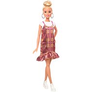 Barbie model - plaid dress - Doll