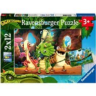 Ravensburger 051250 Gigantosaurus 2x12 Stück - Puzzle