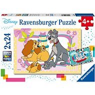 Ravensburger  050871 Disney rozprávky 2× 24 dielikov - Puzzle