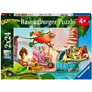 Ravensburger 051267 Gigantosaurus 2x24 Stück - Puzzle