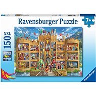 Ravensburger  129195 Pohľad na rytiersky hrad 150 dielikov - Puzzle