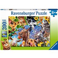Ravensburger 129027 Funny farm animals 200 pieces - Jigsaw Puzzle