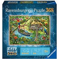 Ravensburger 129249 Exit KIDS Jigsaw Puzzle: Jungle 368 Pieces - Jigsaw Puzzle