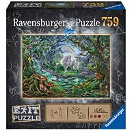 Ravensburger  150304 Exit Puzzle: Jednorožec 759 dielikov - Puzzle
