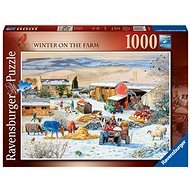 Ravensburger 164783 Winter auf einem Bauernhof 1000 Stück - Puzzle