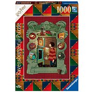 Ravensburger 165162 Harry Potter at Home with The Weasley Family 1000 Pieces - Jigsaw Puzzle