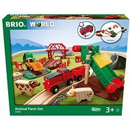 Brio World 33984 Tanyasi állatok játékszett - Vonatpálya
