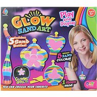 Making glowing sand bottles - Craft for Kids