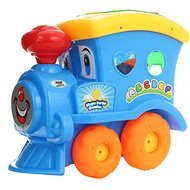 Blue toy train - Puzzle