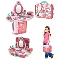 Cosmetic table with accessories in a suitcase - Kids' Table