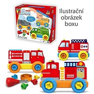 Little plastic mechanic Junior - firefighters - Building Set