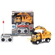Remote control excavator, 4 channel, 13,5 x 6 x 19,5 cm - RC Digger